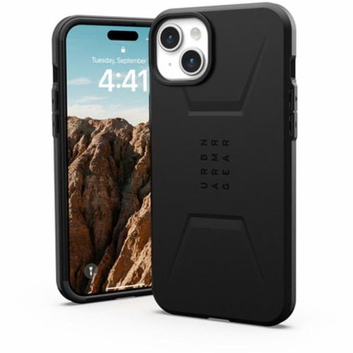 プリンストン UAG社製 iPhone 15 Plus用ケース MAGSAFE対応 CIVILIAN(ブラック) UAG-RIPH23LB-CMS-BK