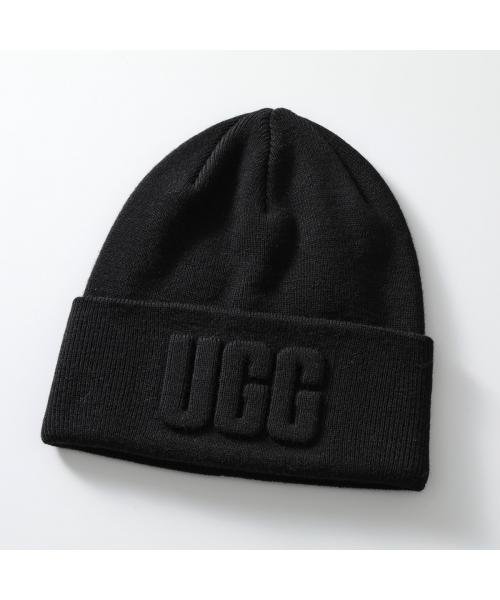 UGG ニット帽 W 3D GRAPHIC LOGO BEANIE 21675