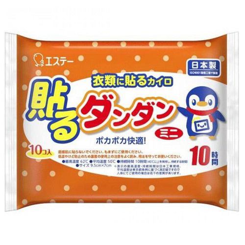 エステー 貼るダンダンミニ 使い捨てカイロ 10個入