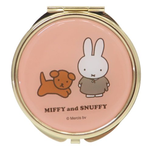 ミッフィー 手鏡 ミラー PK MIFFY and SNUFFY ディックブルーナ マリモクラフト プレゼント 絵本キャラクター グッズ