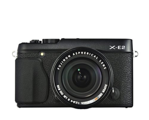 FUJIFILM ミラーレス一眼 X-E2 ズームレンズキット ブラック F X-E2B/1855KIT【中古品】