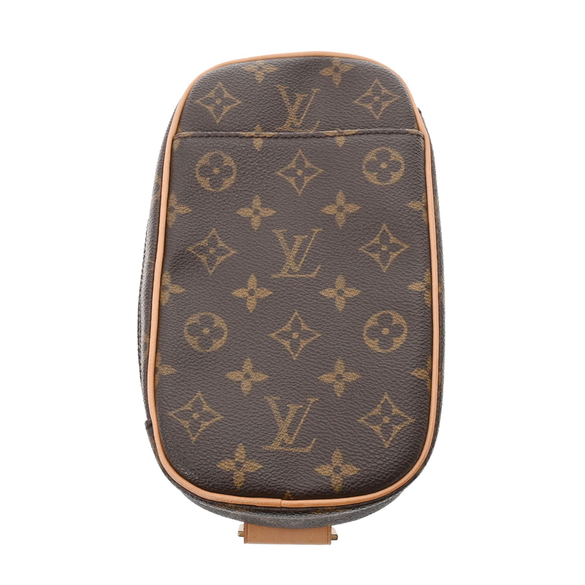 LOUIS VUITTON ルイヴィトン モノグラム ポシェットガンジュ ブラウン M51870 レディース モノグラムキャンバス ボディバッグ ABランク 中古 