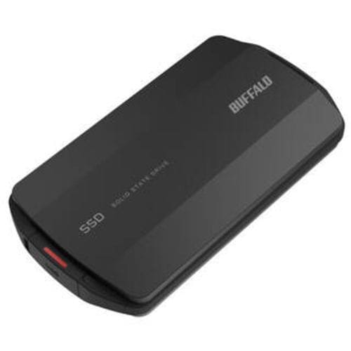 BUFFALO SSD-PHP500U3-BA 外付けSSD 500GB ブラック SSDPHP500U3BA