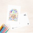 5枚セット。絵本のような。ポストカード 