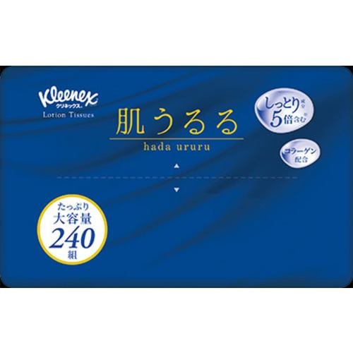 日本製紙クレシア クリネックスティシュー ローション肌うるる ソフトパック ２４０Ｗ １Ｐ 1P