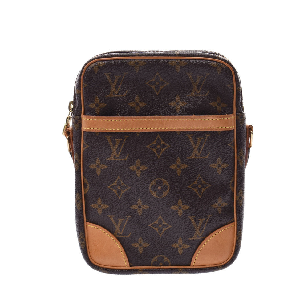 LOUIS VUITTON ルイヴィトン モノグラム ダヌーブ ブラウン M45266 ユニセックス ショルダーバッグ Bランク 中古 