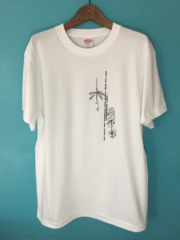 【2枚以上購入で30%OFF 】コットンオリジナルTシャツ　winged insect(昆虫)