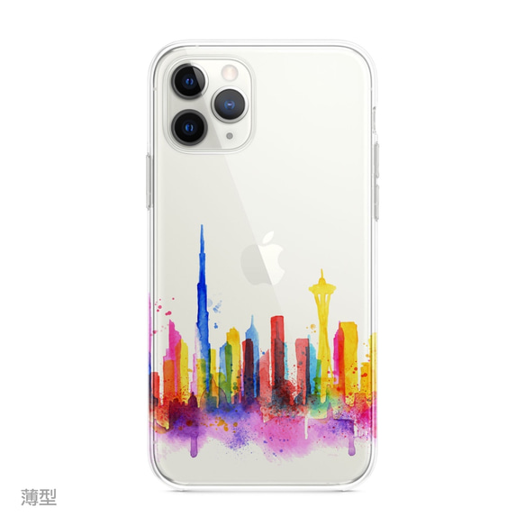 Dubai⭐︎iPhone 11 / Pro iPhone 全機種対応 耐衝撃型可 透明 ソフト スマホケース　C118