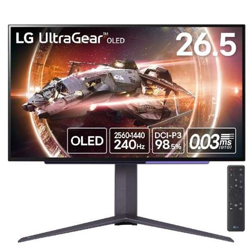 LGエレクトロニクス 27GS95QE-B LG UltraGear OLED 26.5型 ゲーミング＆クリエーター向け有機ELモニター 2560×1440