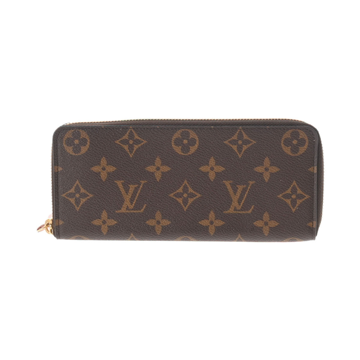 LOUIS VUITTON ルイヴィトン モノグラム ポルトフォイユ クレマンス ローズバレリーヌ M61298 レディース モノグラムキャンバス 長財布 新同 中古 