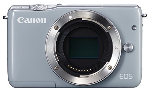 Canon ミラーレス一眼カメラ EOS M10 ボディ(グレー) EOSM10GY-BODY【中古品】