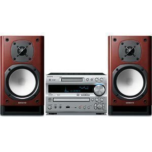 ONKYO CD/MDチューナーアンプシステム 木目 X-N9FX(D)【中古品】