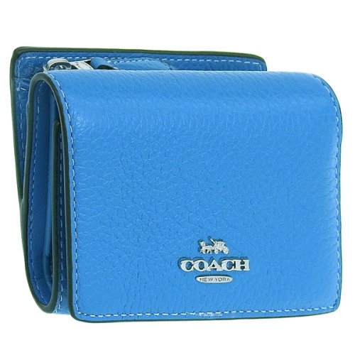 COACH コーチ MICRO WALLET マイクロ ウォレット 三つ折り 財布 レザー