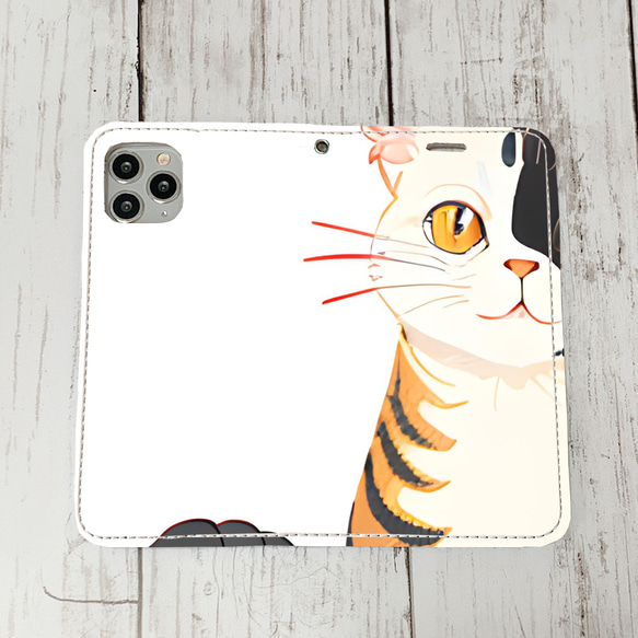 iphoneケース2-4-26 iphone 手帳 ねこ・猫・ネコ 箱2 かわいい アイフォン iface