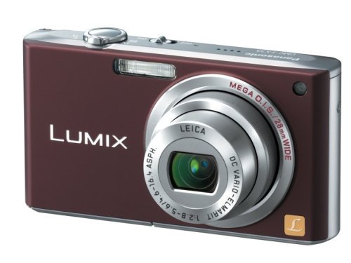 パナソニック デジタルカメラ LUMIX (ルミックス) ショコラブラウン DMC-FX33-T【中古品】