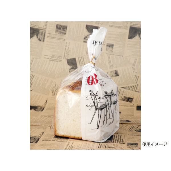 大阪ポリヱチレン販売 IPP袋 No.363 食パンフェネット 大阪ポリエチレン　1000枚(100枚×10) 9610（直送品）