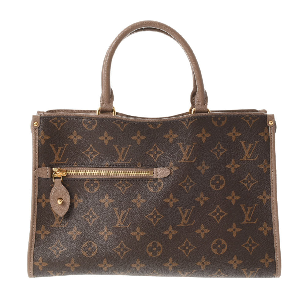 LOUIS VUITTON ルイヴィトン モノグラム ポパンクールPM 2WAYバッグ トープグラセ M43433 レディース モノグラムキャンバス ハンドバッグ Aランク 中古 