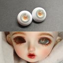 【12mm14mm16mm18mm】 ドールアイ ハンドメイドドール bjd 目 サイズ14/7 オビツ11アイ-4669