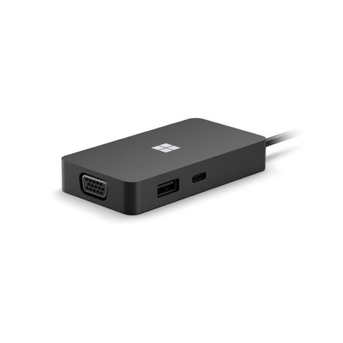 Microsoft 161-00006 Surface USB-C トラベル ハブ ブラック 16100006