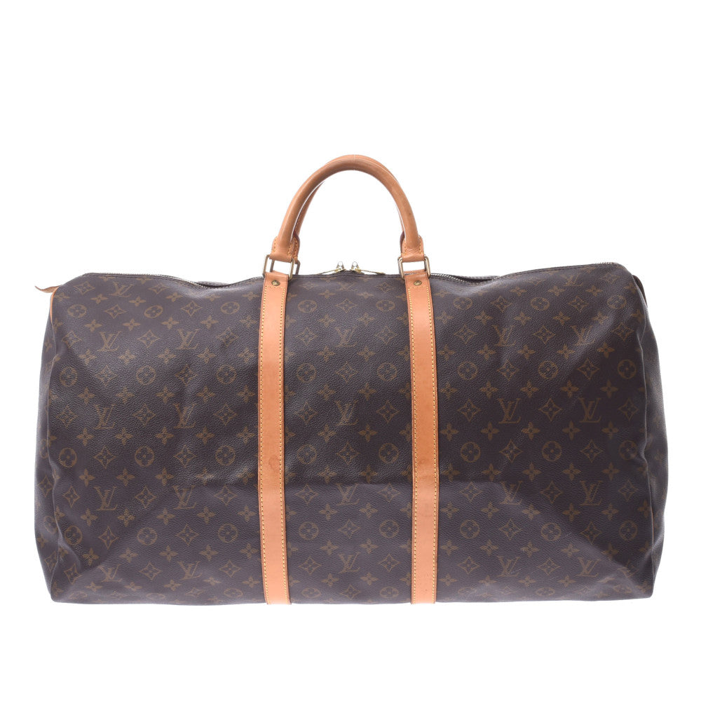 LOUIS VUITTON ルイヴィトン モノグラム キーポル50 ブラウン M41426 ユニセックス モノグラムキャンバス ボストンバッグ Bランク 中古 