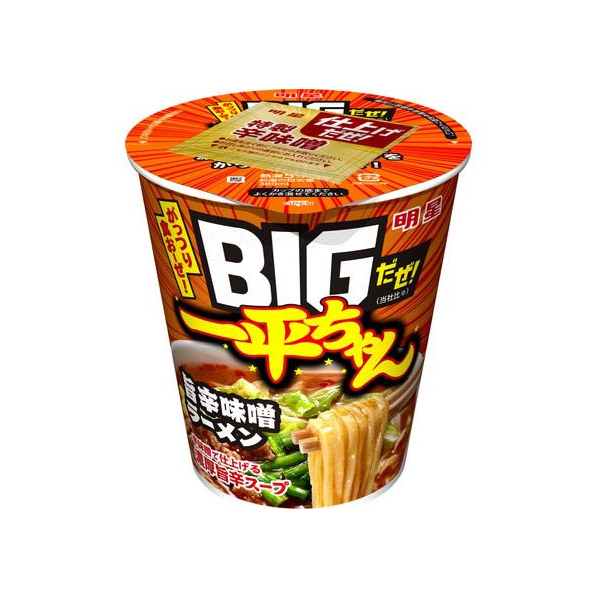 明星食品 BIGだぜ!一平ちゃん 旨辛味噌ラーメン FC785NT