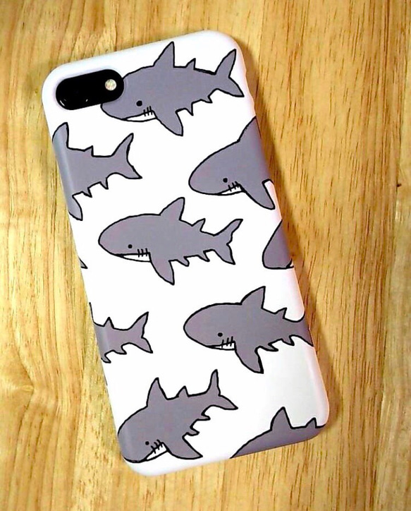 ホオジロザメ iPhone case / スマホケース