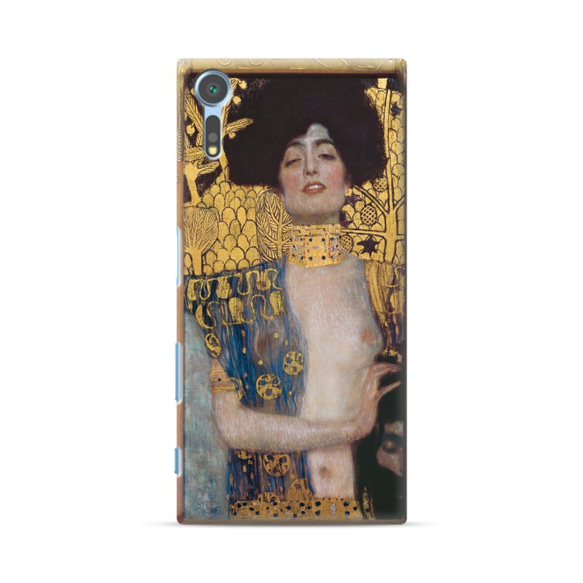 クリムト　Klimt　ユディトⅠ　Sony Xperia　ケース