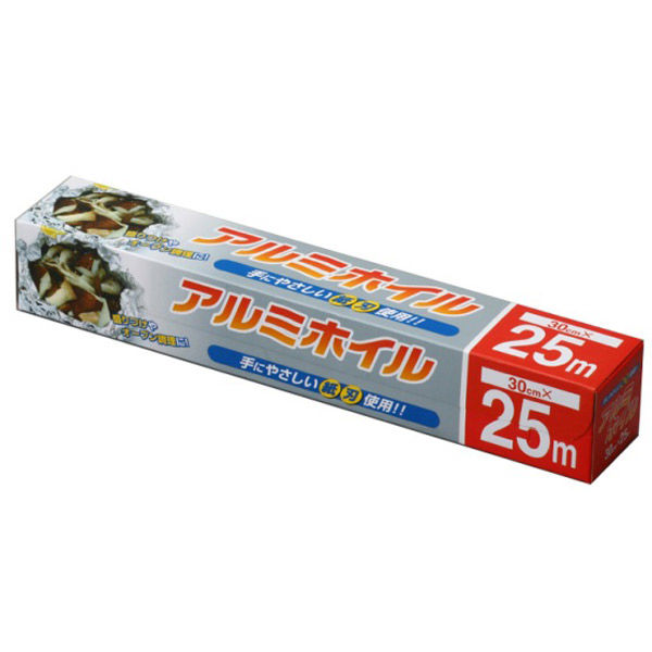 業務用アルミホイル25m 4904681636953 1箱（50本入） 大和物産（直送品）