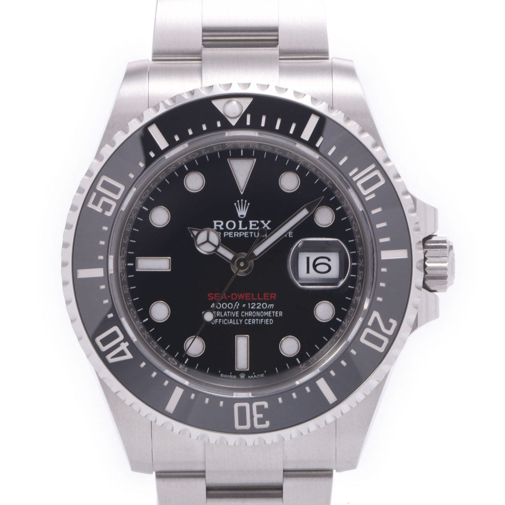 【現金特価】ROLEX ロレックス シードウェラー  126600 メンズ SS 腕時計 自動巻き 黒文字盤 未使用 