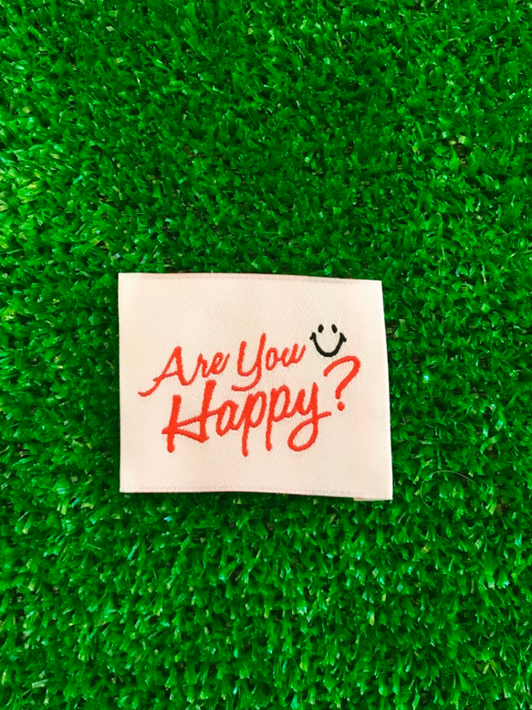 オリジナルタグ★10枚セット★Are you Happy ?