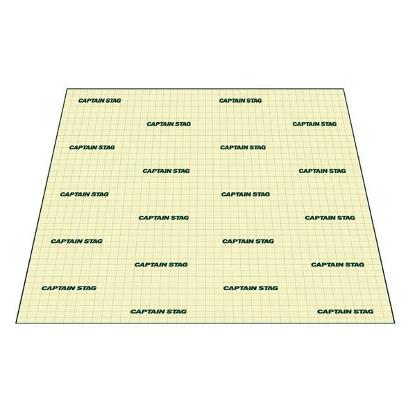 キャプテンスタッグ キャンピングフロアマット260×260cm FCL9582-M-3306