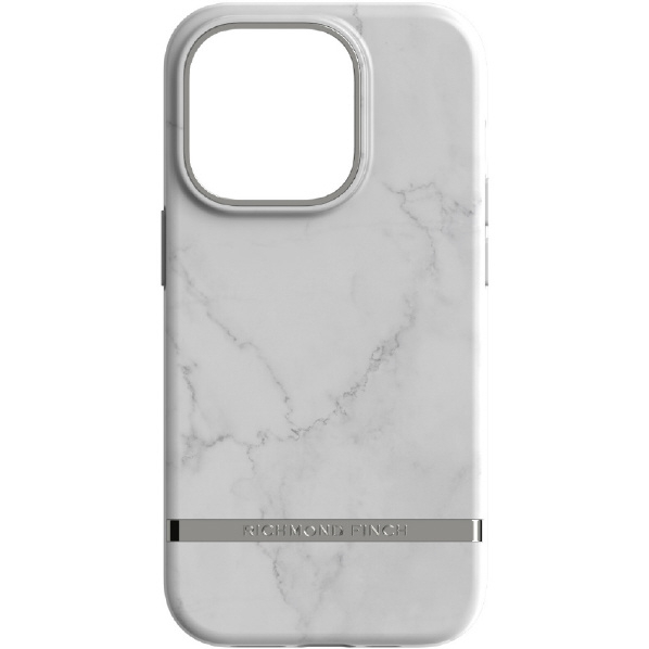 Richmond & Finch iPhone 14 Pro用ケース White Marble 50463