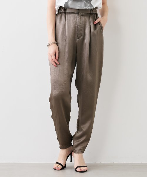 high－waist curve pants