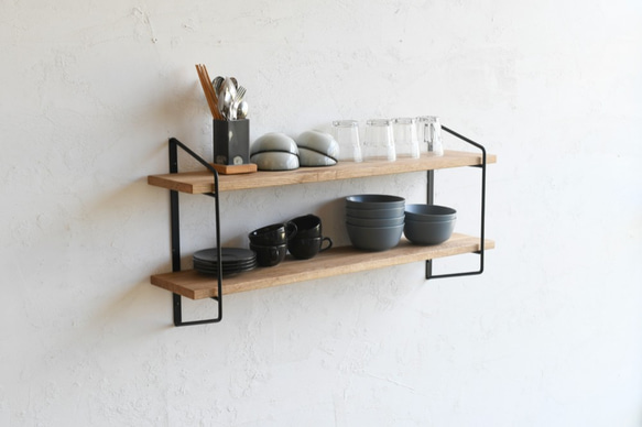 WALL RACK set - OAK（W900)　/ ウォールラック 収納