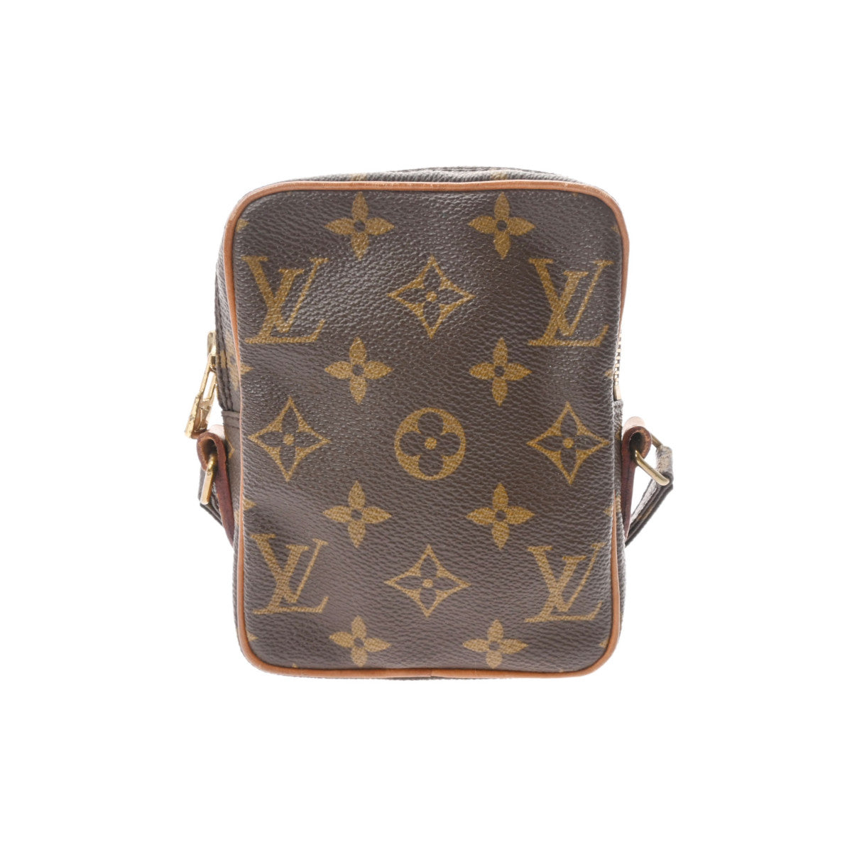 LOUIS VUITTON ルイヴィトン モノグラム ミニダヌーブ ブラウン M45268 レディース モノグラムキャンバス ショルダーバッグ Bランク 中古 