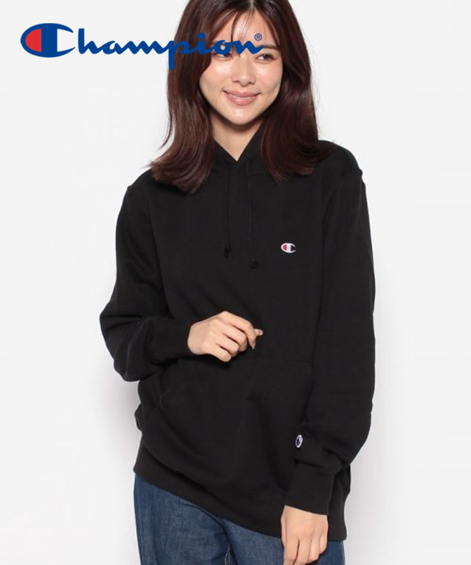 チャンピオン/Champion C3－W101 HOODED SWEATSHIRT