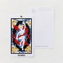 TAROT POSTCARD - the world -