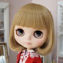 ネオブライス ウィッグ ナチュラルミディアムロブ ミルクティ 10インチ/ドール Blythe