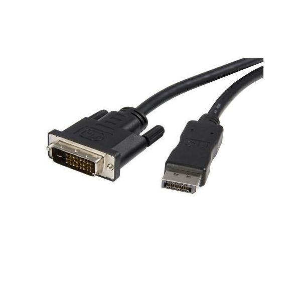 DisplayPort ー DVI 変換アダプタ 1.8m 1920x1200対応 オス/オス 10個入りパック DP2DVIMM6X10（直送品）