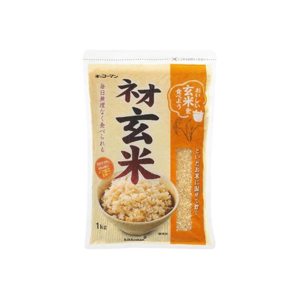 キッコーマン食品 キッコーマン ネオ玄米 国内産 1Kg x12 5213044 1箱(12入)（直送品）