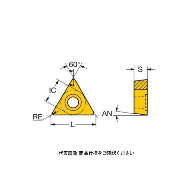 サンドビック TAチップ TCMT16T308ーPM4305 TCMT16T308-PM4305 1セット(10個)（直送品）