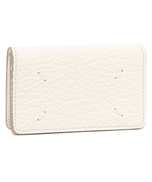 メゾンマルジェラ カードケース ホワイト ユニセックス Maison Margiela SA3VX0008 P4455 T1003 CARD HOLDER CL