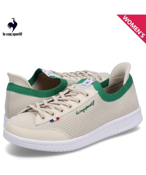 ルコック スポルティフ le coq sportif スニーカー ラ ローラン SI FK レディース 軽量 LA ROLAND SI FK ベージュ QL3