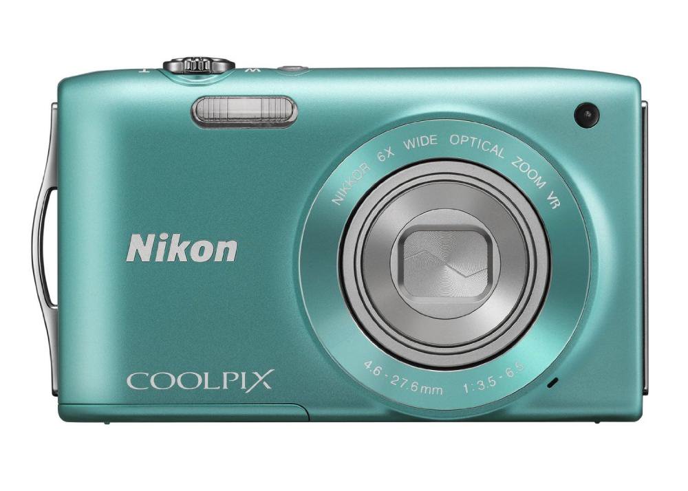 Nikon デジタルカメラ COOLPIX (クールピクス) S3300 ミントグリーン S3300GR