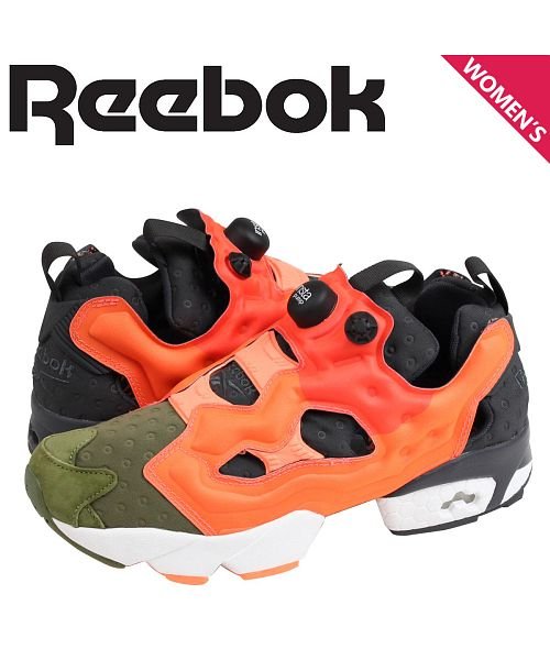 リーボック Reebok インスタ ポンプフューリー スニーカー レディース INSTAPUMP FURY ASYM オレンジ V67791 [12/6 新入荷