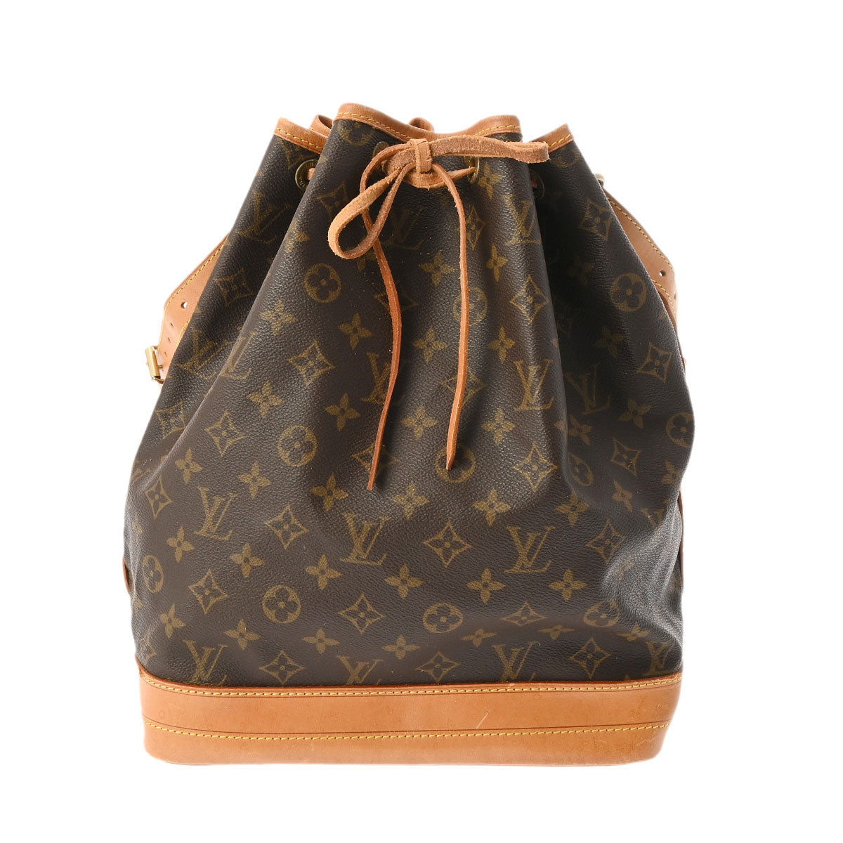 LOUIS VUITTON ルイヴィトン モノグラム ノエ ブラウン M42224 レディース モノグラムキャンバス ショルダーバッグ Bランク 中古 