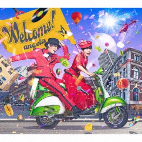 【CD】angela ／ Welcome!(初回限定盤)(Blu-ray Disc付)