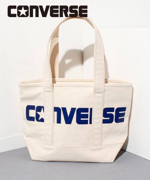 CONVERSE/コンバース　CANVAS TOTE BAG / トートバッグ 大容量 カジュアル 旅行