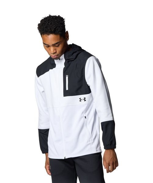 UA ARMOUR KNIT HYBRID FULLZIP JACKET