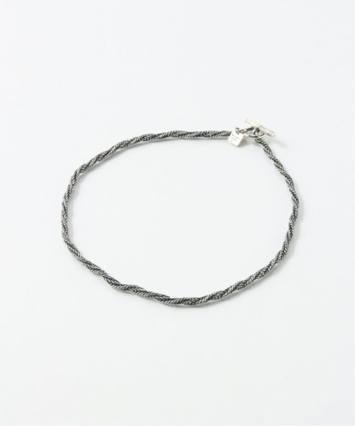 【On The Sunny Side Of The Street】Cut French RopeChain Choker 43cm